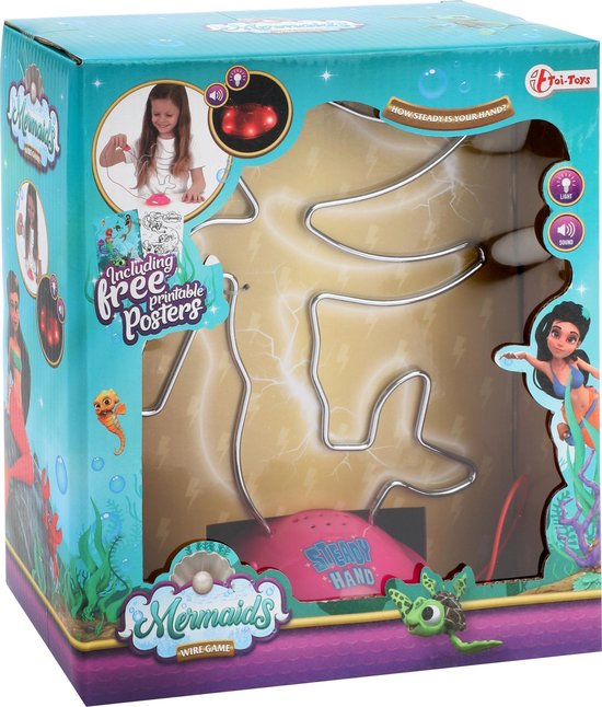 ToiToys - sensor maze mermaid theme with light & sound