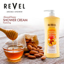 Revel Shower Cream – Mandel & Honning (1000 ml)