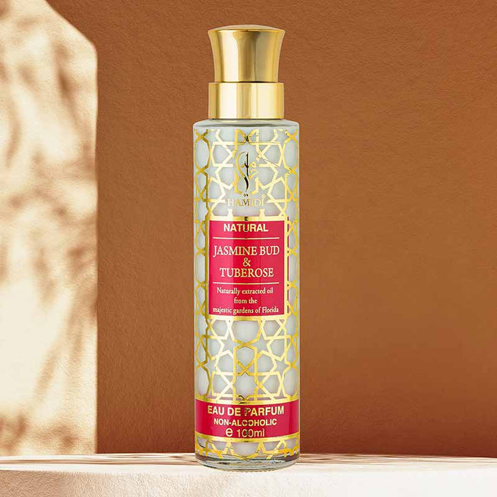 Jasmine & Tuberose 100ml Parfume fra Hamidi, Alkoholfri
