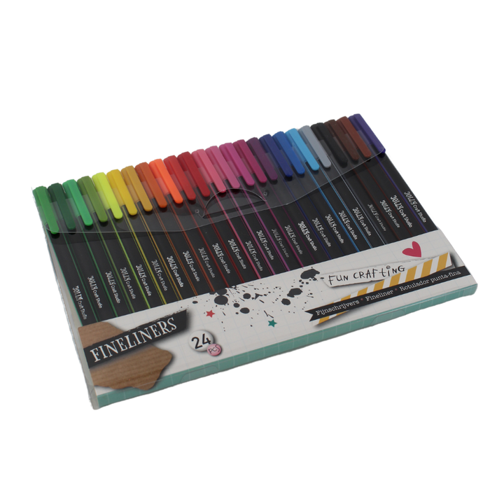 Fineliner sæt 24 stk.