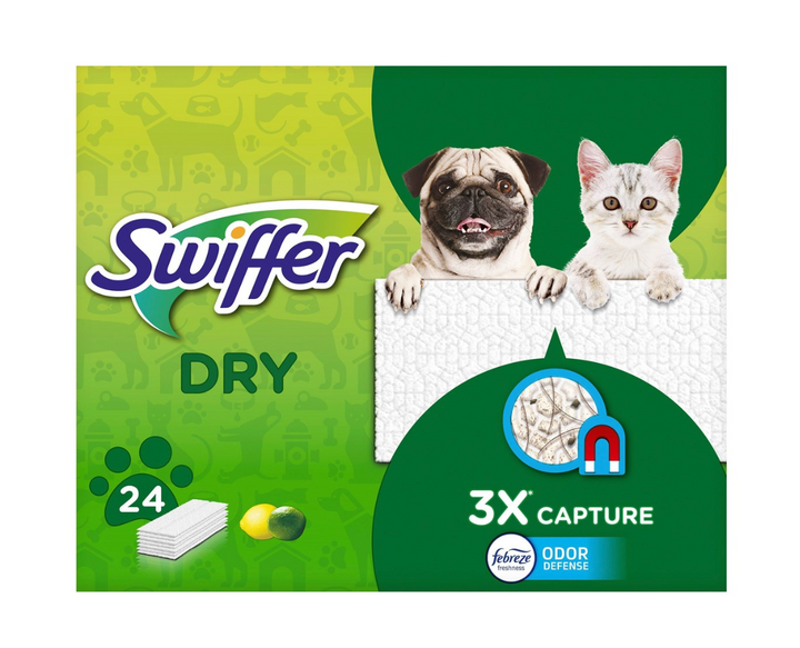 Swiffer Dry Wipes refill 24 stk