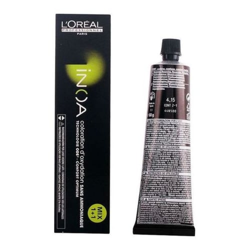 Farve uden Ammoniak Inoa N4,15 L'Oreal Expert Professionnel