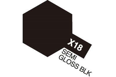 Acrylic Mini X-18 Semi Gloss Black ⎮ 45032875 ⎮ VE_543267