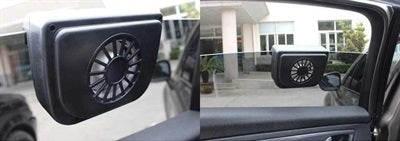 Aircondition Auto Cool Blæser til Bil Solcelledrevet ⎮ 0 ⎮ EP_AutoCool
