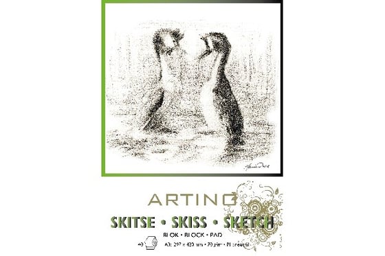 Skitseblok A3 70g 40 sider ⎮ 5700135638356 ⎮ VE_563835