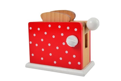 Magni Toaster, rød med prikker ⎮ 5707594103289 ⎮ MG_000130