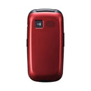 Mobiltelefon til ældre mennesker Panasonic Corp. KX-TU456EXCE 2,4" LCD Bluetooth USB, Rød ⎮ 5025232889617 ⎮ BB_S0422515