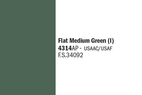 Italeri Flat Medium Green (I) ⎮ 8001283431408 ⎮ VE_488420