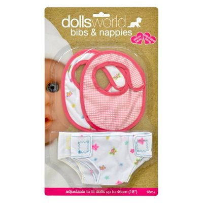Hagesmæk & ble til dukker op til 46cm +18md ⎮ 5018621088609 ⎮ GT_000867
