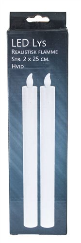 Kronelys LED Á 2 Stk. Hvid ⎮ 5703535020110 ⎮ HC_000040
