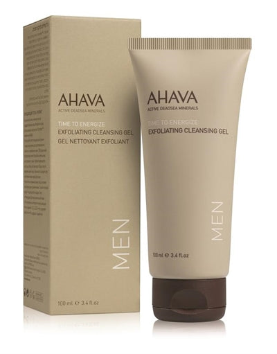 Ahava Men' s Exfoliating Mineral Facial Cleansing Gel 100ml  ⎮ 697045155477 ⎮ GP_017852
