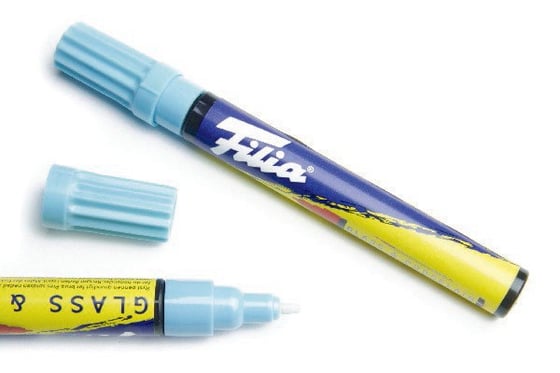 Glass & Porcelain marker light blue ⎮ 5700137948125 ⎮ VE_794812