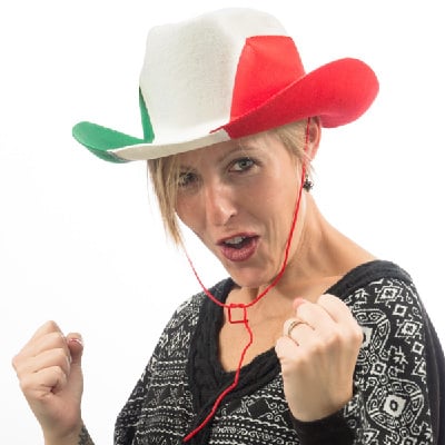 Italian lippu cowboy hattu ⎮ 4029811239306 ⎮ BB_V0000196
