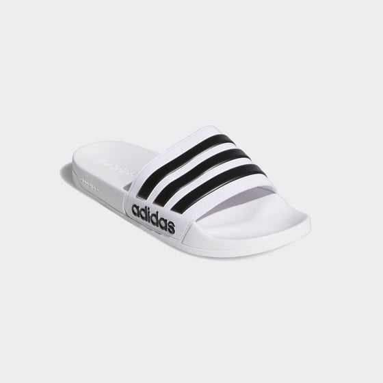  Adidas Adilette Shower Badesandaler Unisex, Hvid, str. 42  ⎮ 4057286697390 ⎮ BB_S2008446