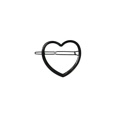 Everneed Sally - hjerte spænde sort ⎮ 1348100226906 ⎮ EV_000558