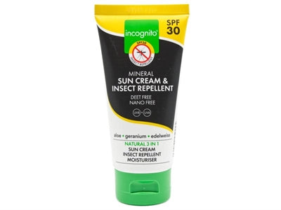 Incognito Sun Cream & Insect Repellent SPF 30 75 ml  ⎮ 5060164450245 ⎮ NS_000139