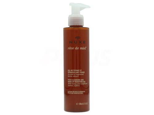 Nuxe Reve De Miel Face Cleansing & Makeup Removing 200ml Dry And Sensitive Skin, With Honey And Sunflower