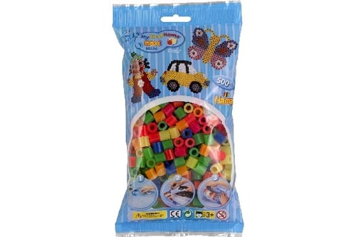 Hama Maxi Perler 500 Neon Mix 51