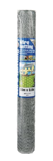 Galvaniseret Hønsenet 10m x 0,6m ⎮ 5024160500359 ⎮ FS_000444