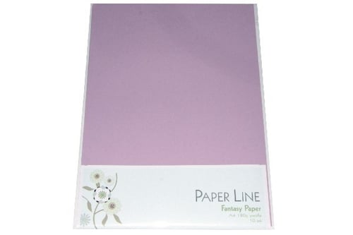 Fantasy Karton 180g A4 10stk I Pakke Lyselilla