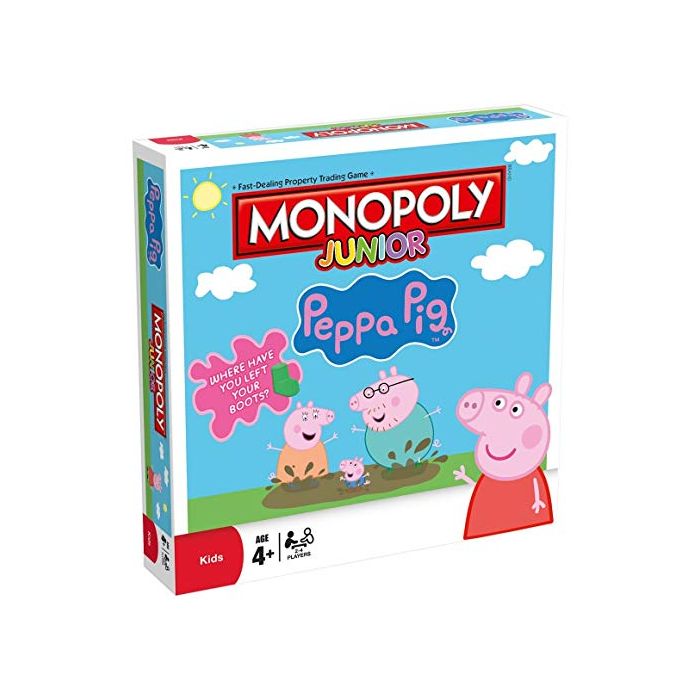 PEPPA PIG / GURLI PIG - MONOPOLY JUNIOR - IN ENGLISH