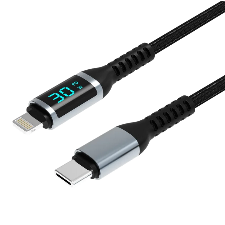 Usb-C to Lightning cable with LED indicator Mfi 20W