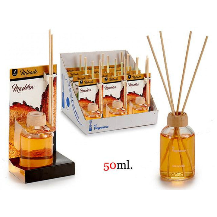 Mikado Fragrance Sticks 50ml - Wood Aroma