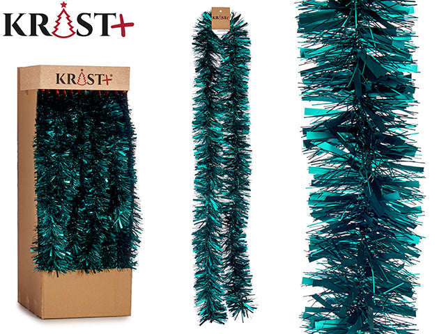 Krist - Garland 200x9cm - Metallic Blue Color