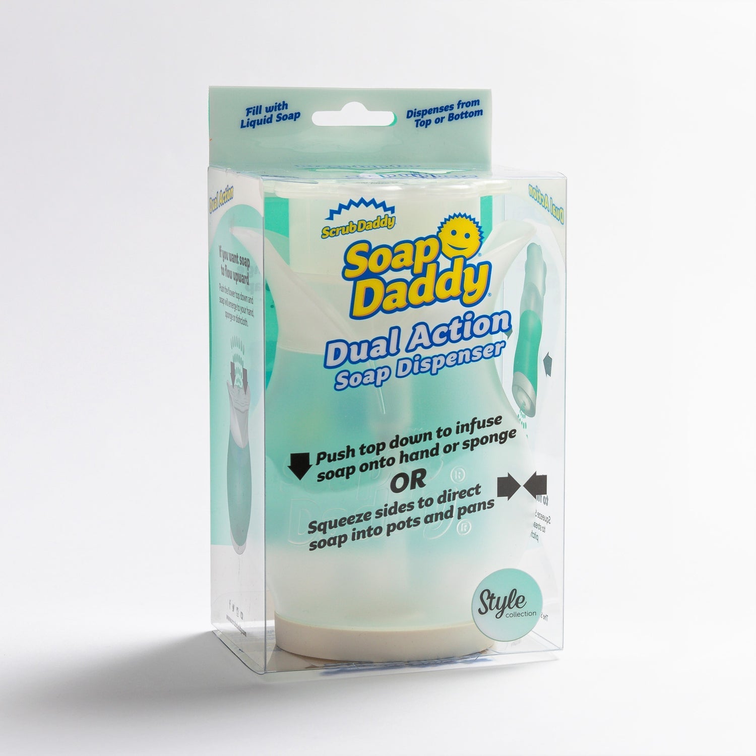 Scrub Daddy UK - 🤍 Fill Soap Daddy with your favourite detergent
