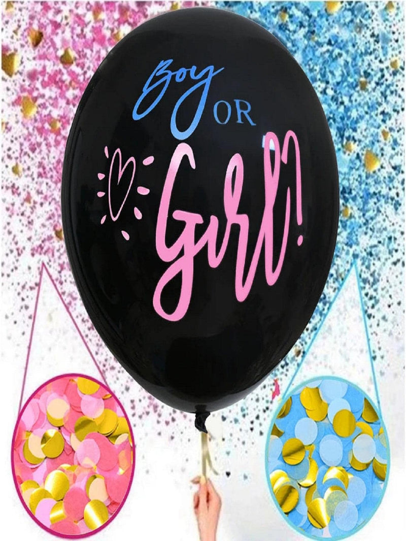 ColorParty - 90cm Boy or Girl surprise balloon (build your own kit)