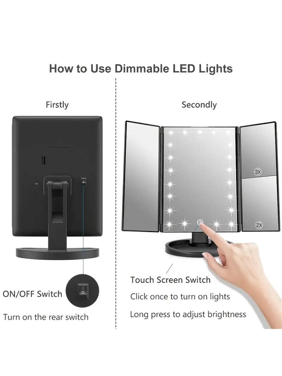 DS - vanity light multifunctional makeup mirror light