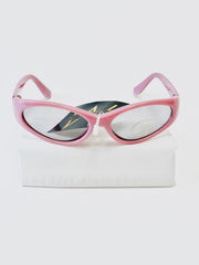 Children's sunglasses UV - Pink with ladybug