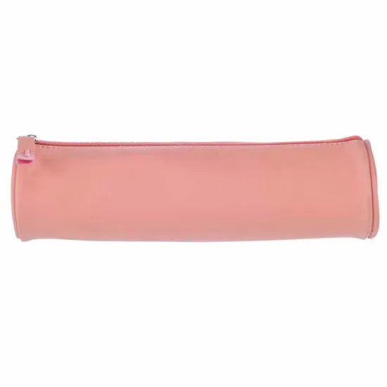 Penart - Pen case pink leather approx. 22 x 8cm