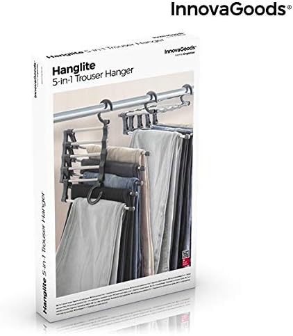 InnovaGoods Multifunctional hanger for trousers 5-in-1 Hanglite InnovaGoods