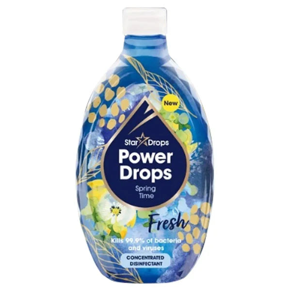 Stardrops Power Drops Spring Time Koncentreret Desinfektionsmiddel 250ml