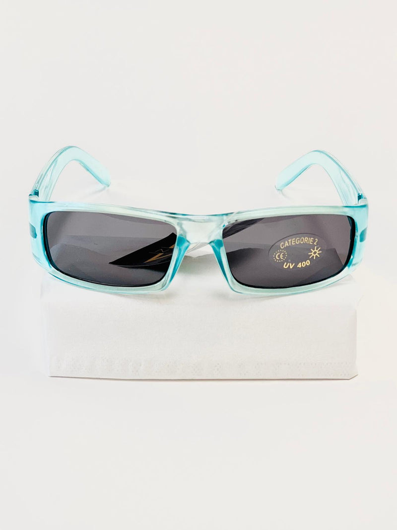 Children's sunglasses UV - light Blue clear frame