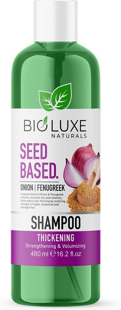 BioLuxe Onion - Fenugreek Shampoo 480ml