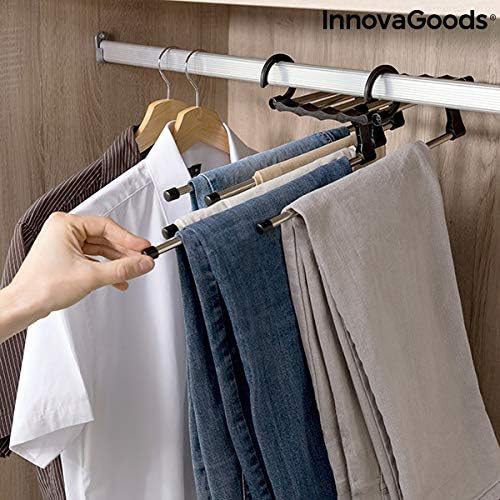 InnovaGoods Multifunctional hanger for trousers 5-in-1 Hanglite InnovaGoods