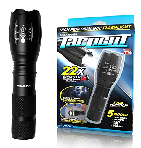 TacLight - led flashlight 22x Zoom