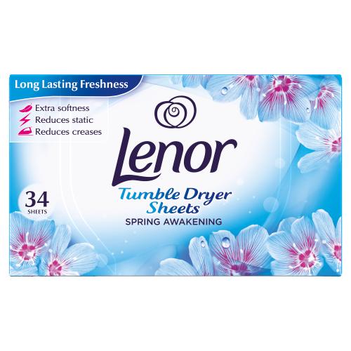Lenor - Tumble Dryer Aroma Napkins 34pcs - Spring Awakening