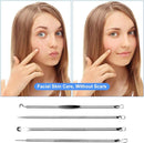 Meishiman - Sæt med 4 Acnenåle - hudorm fjernelsesværktøj hudpleje