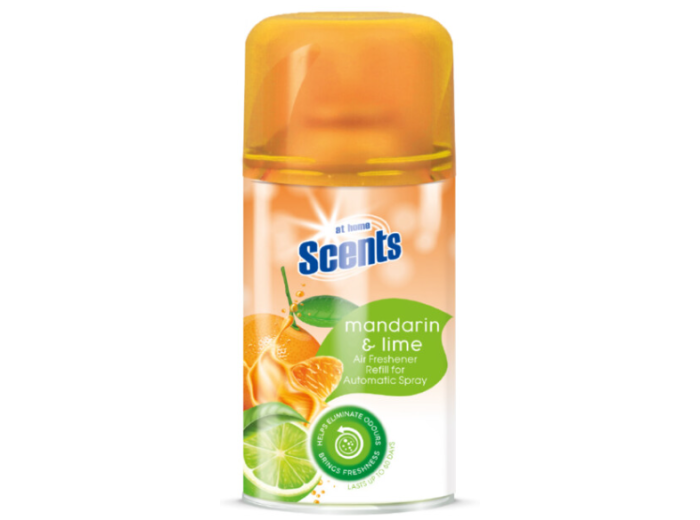 At Home Clean Luftfrisker Refill til Automat – Mandarin & Lime 250 ml