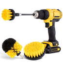 Protools - drill-powered Cleaning Brushes 3 pcs Cleaning Brushes drill-powered