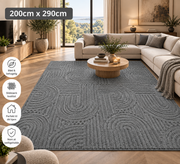 Arch Flow Tæppe – 200x290 cm – Stone Gray (Stengrå)