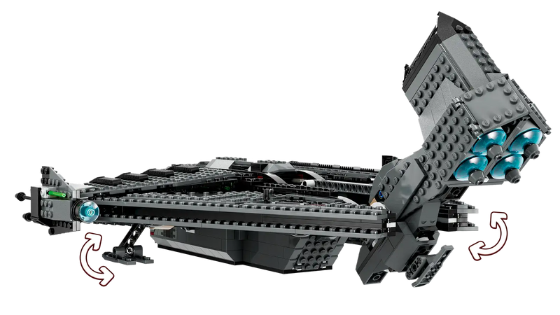LEGO® Star Wars™ The Justifier (75323) – Fang Omega og Flygt fra Cad Bane!
