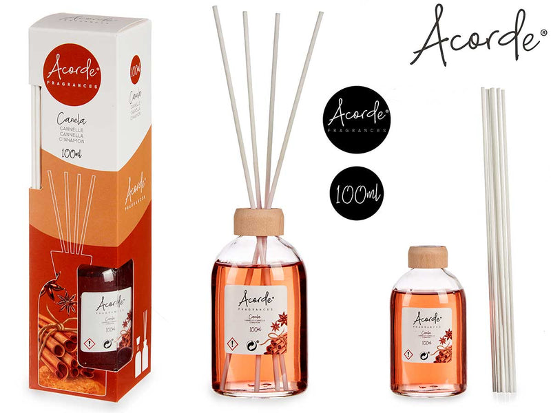 Acorde Fragrance sticks glass liquid 100ml - Cinnamon