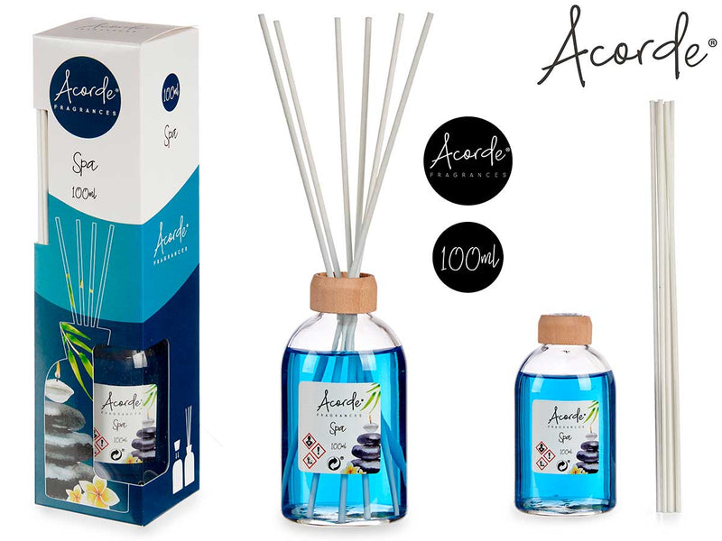 Acorde Fragrance sticks glass liquid 100ml - Spa massage room