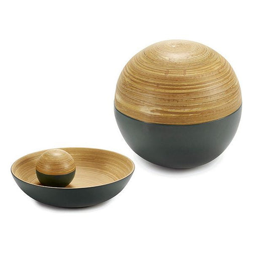 POISON DECOR WOODEN BALL - ORNAMENT HANDLE SIZE