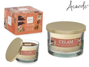 Acorde - Huge premium scented candle in glass with metal lid 12.5 x 9 cm