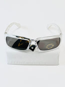 Children's sunglasses UV - Clear frame with animals on the side